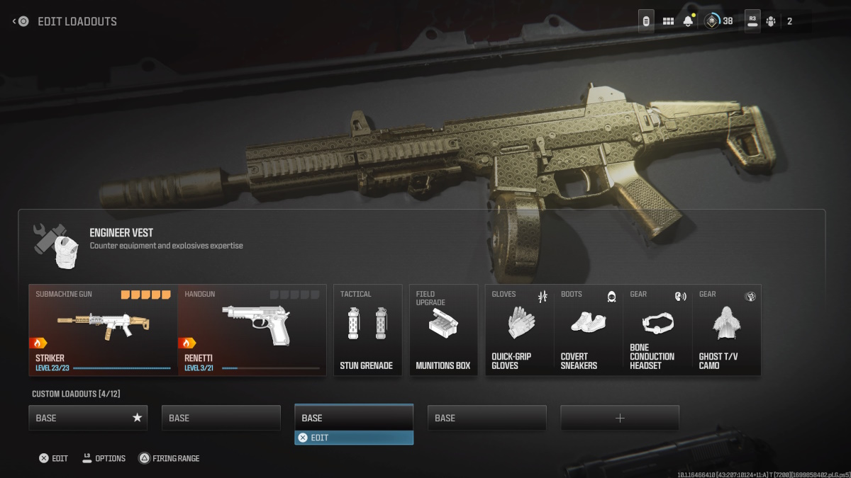 Meilleur build Striker dans MW3 : pièces jointes, chargement et avantages