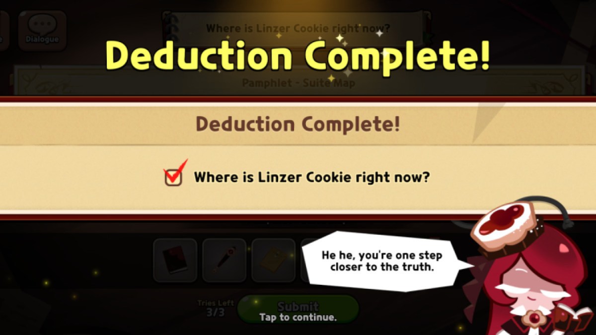 Cookie Run Kingdom Holiday Express Chapitre 1 Réponse Linzer