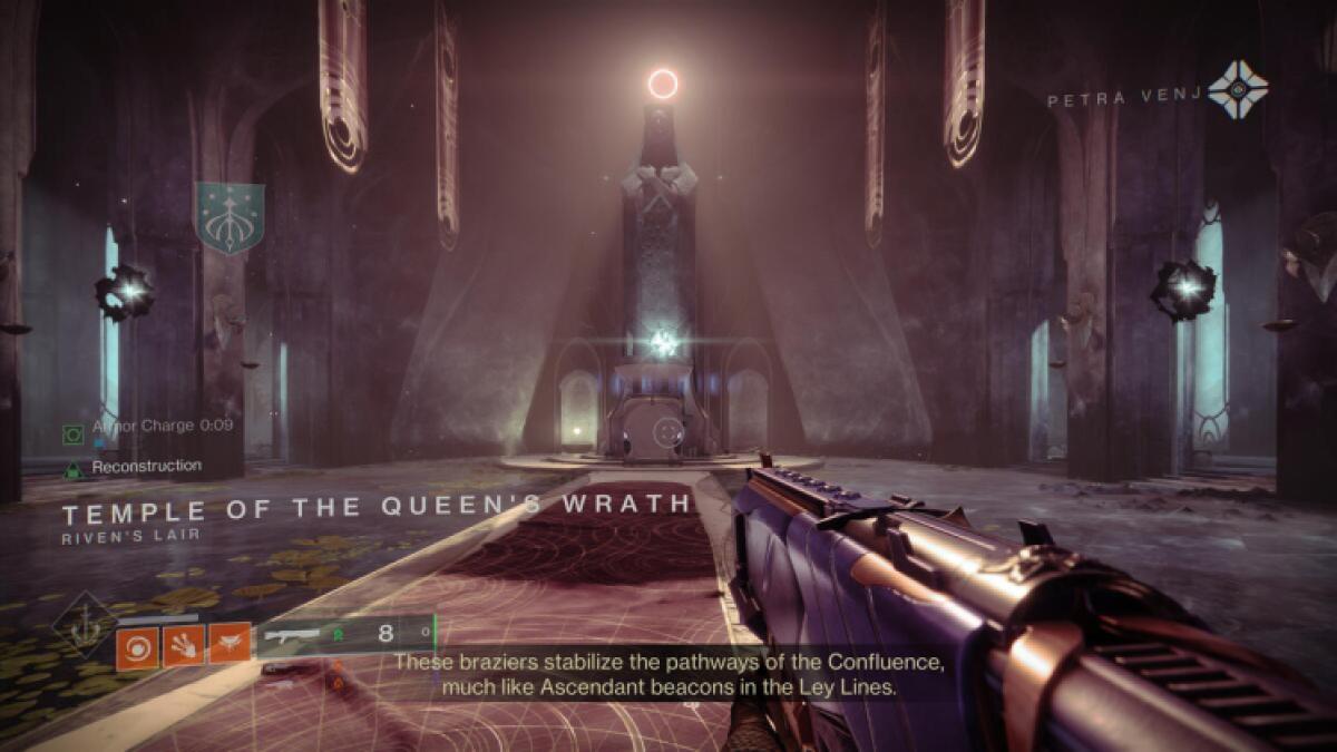 Destiny 2 Starcats Temple de la colère de la reine