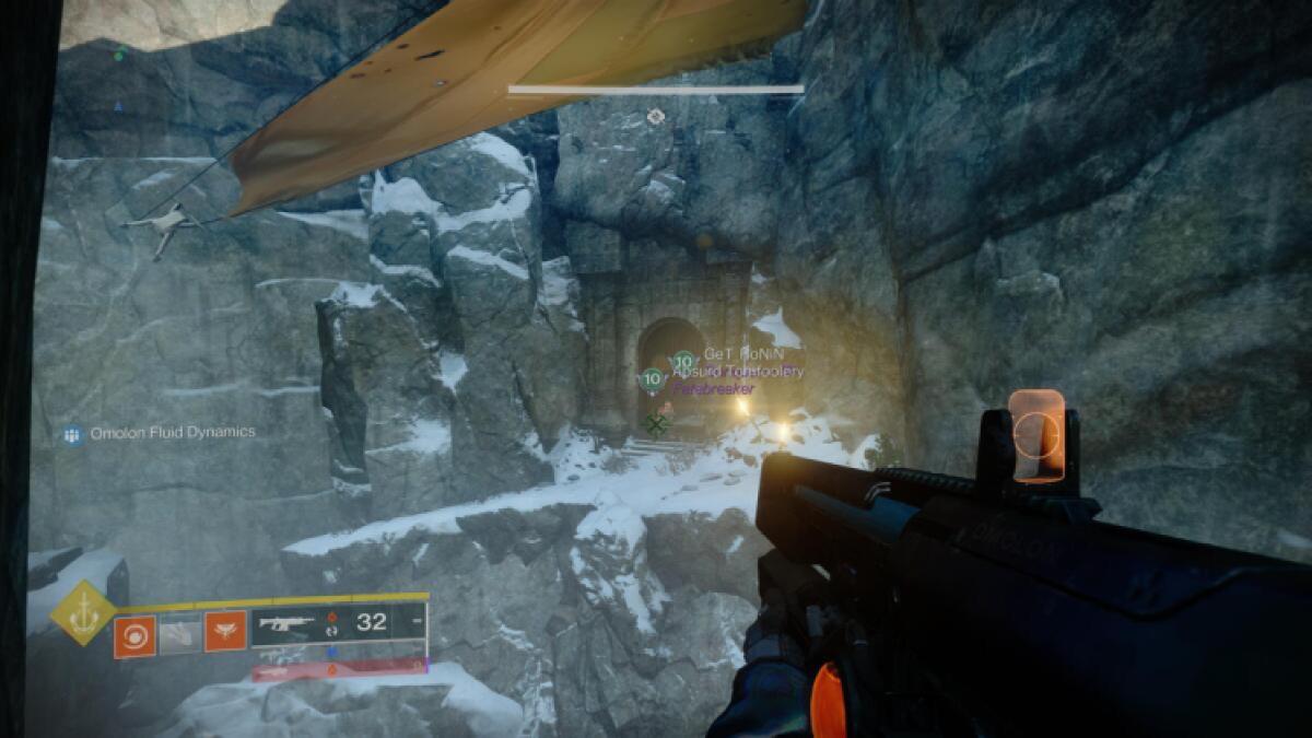 Emplacement 3 des os des ruines du seigneur de guerre de Destiny 2