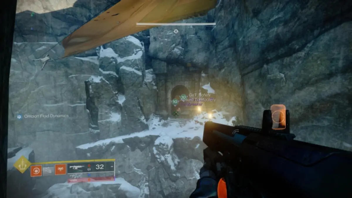Emplacement 3 des os des ruines du seigneur de guerre de Destiny 2