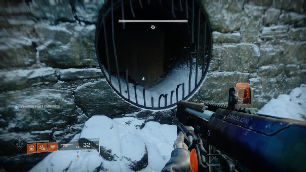 Emplacement 5 des os des ruines du seigneur de guerre de Destiny 2