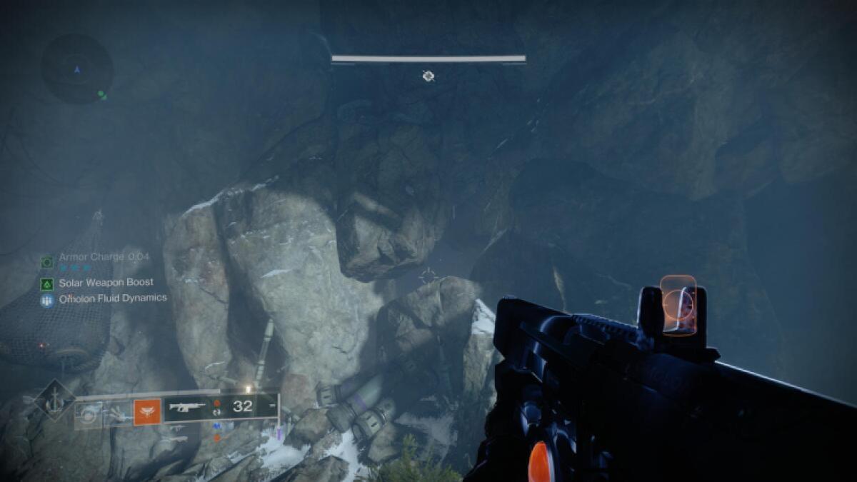 Emplacement 6 des os des ruines du seigneur de guerre de Destiny 2