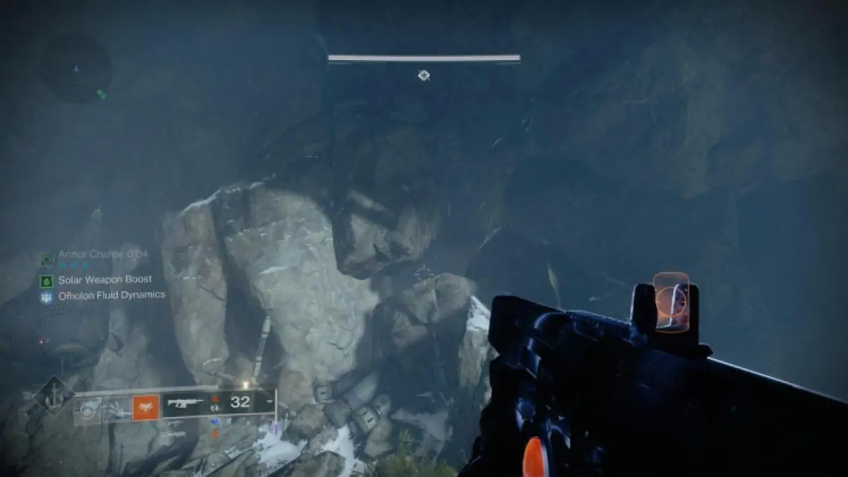 Emplacement 6 des os des ruines du seigneur de guerre de Destiny 2