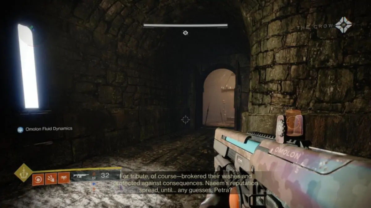 Emplacement 7 des os des ruines du seigneur de guerre de Destiny 2