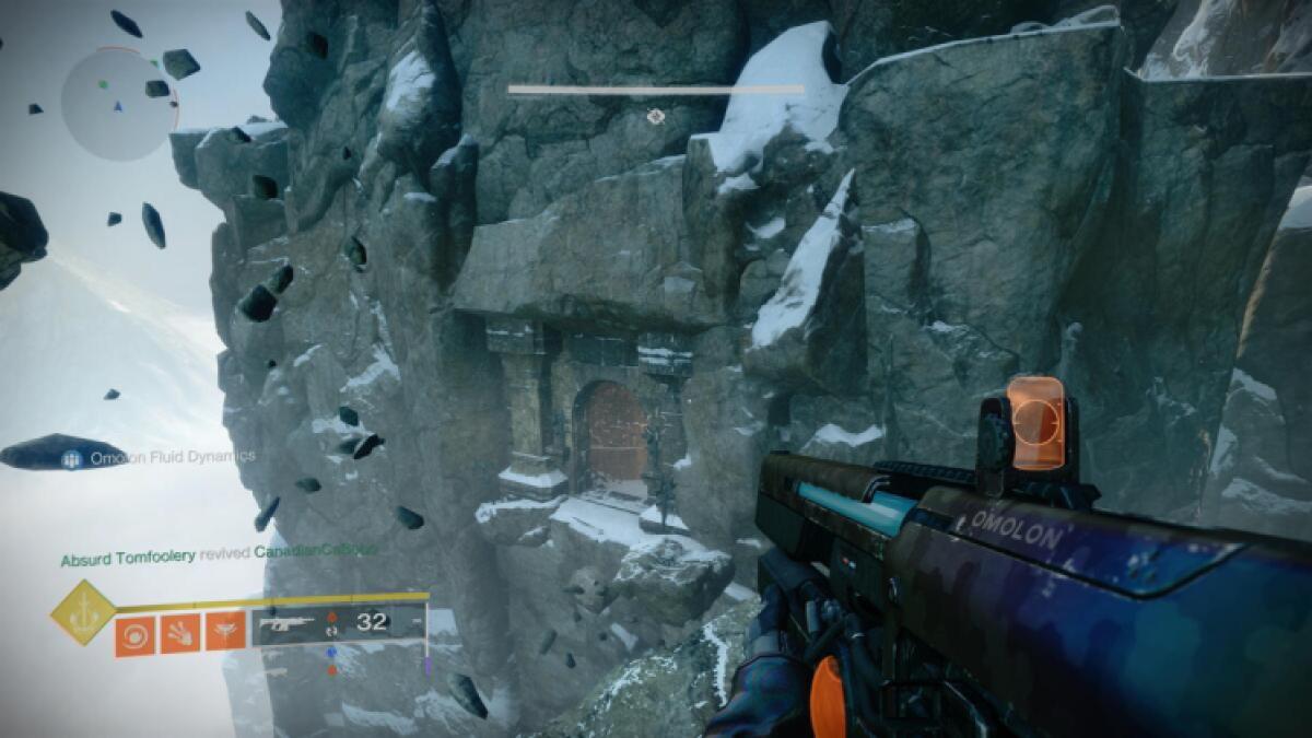 Emplacement 9 des os des ruines du seigneur de guerre de Destiny 2