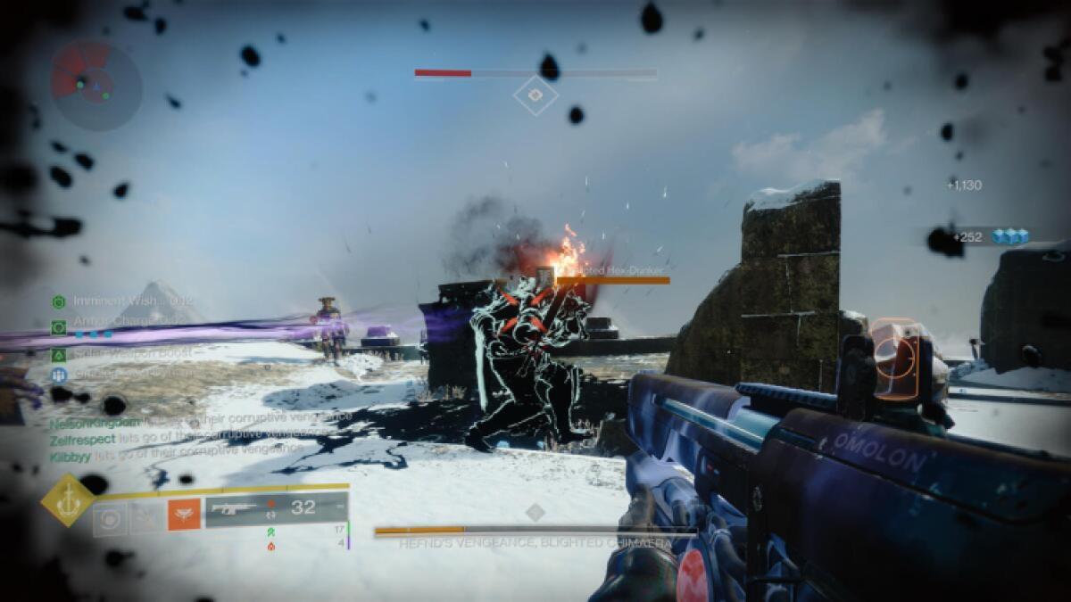 Destiny 2 Warlord's Ruin Hefnd's Vengence Hex of Corruption