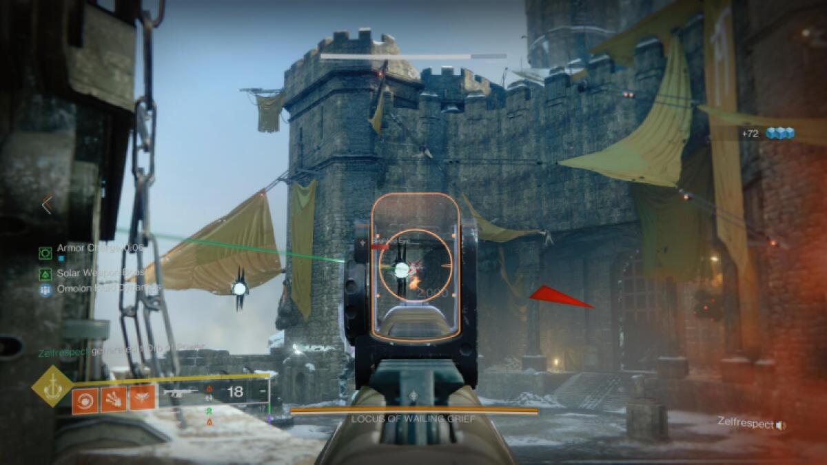 Destiny 2 Warlord's Ruin Locus Of Wailing Grief Yeux Brisés