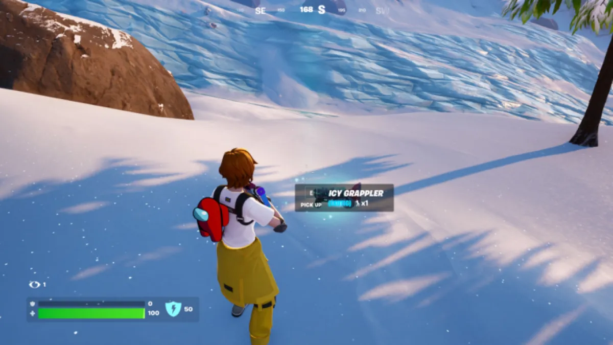 Grappler glacé Fortnite