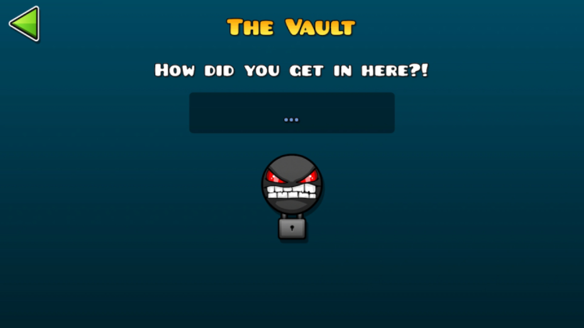 Géométrie Dash Le Vault
