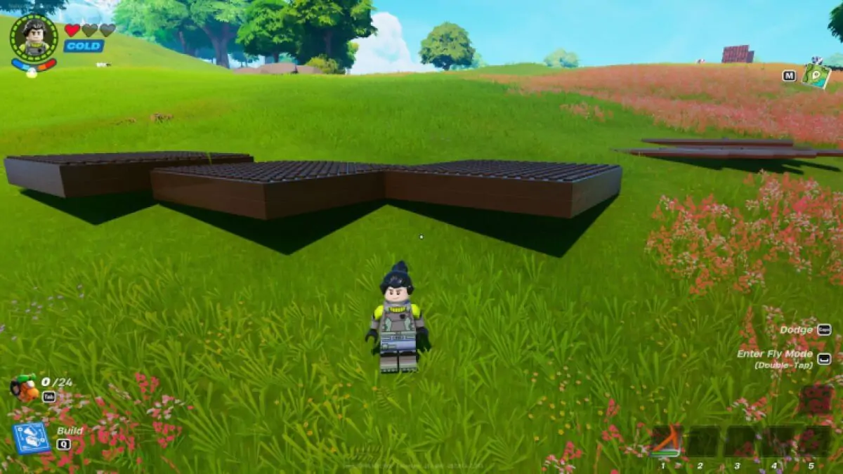 Comment niveler le sol dans Lego Fortnite