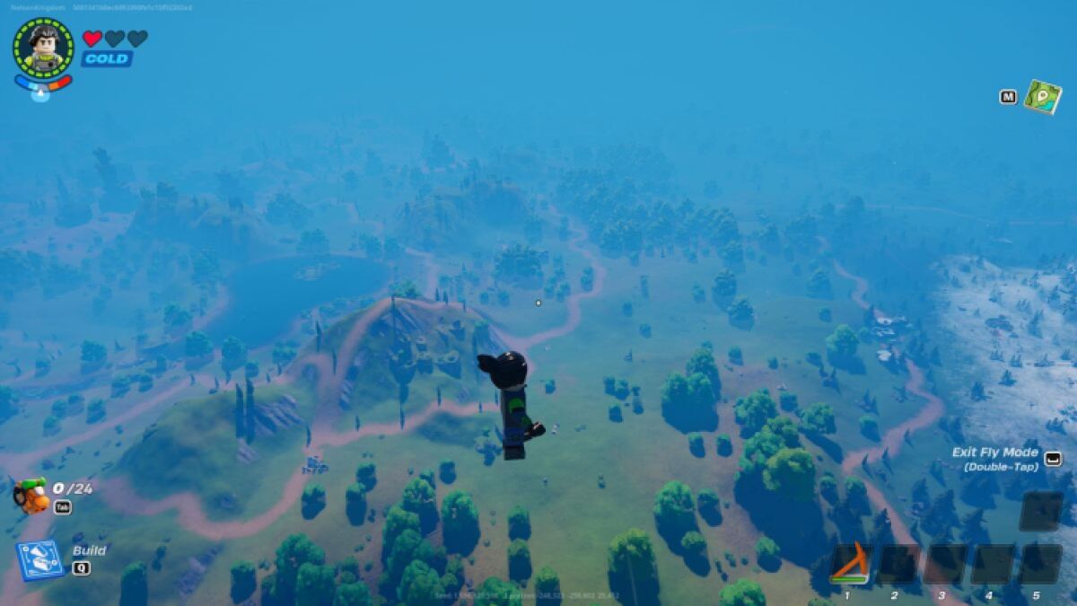 Lego Fortnite les trois biomes