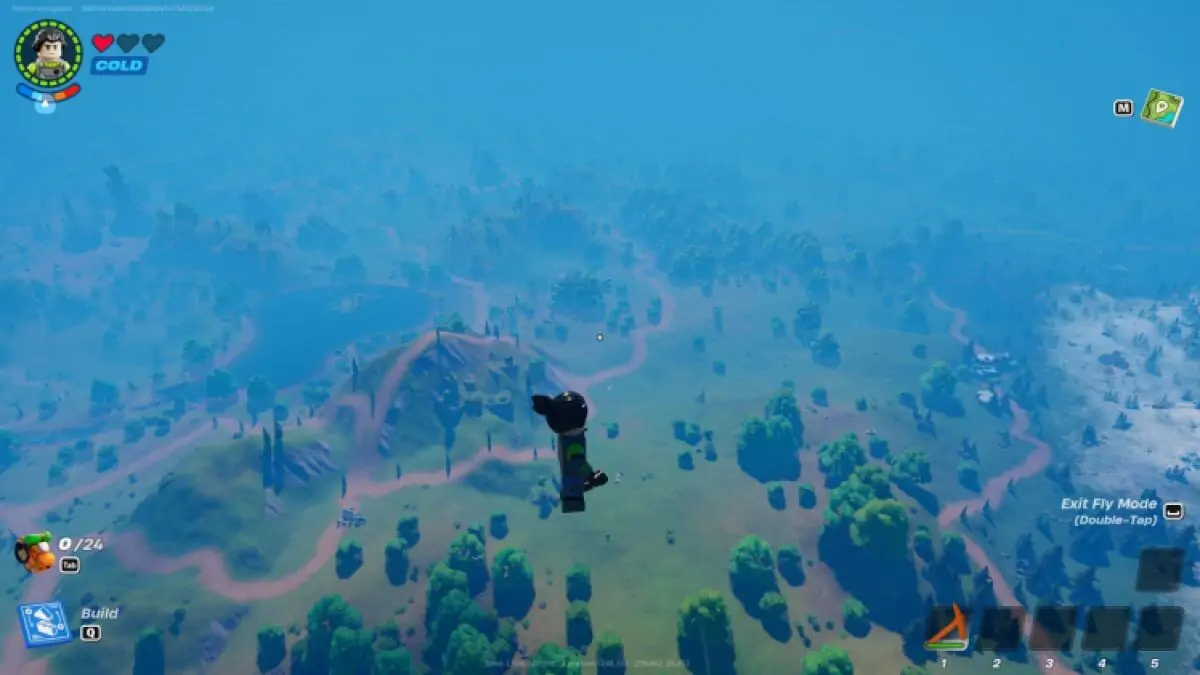 Lego Fortnite les trois biomes