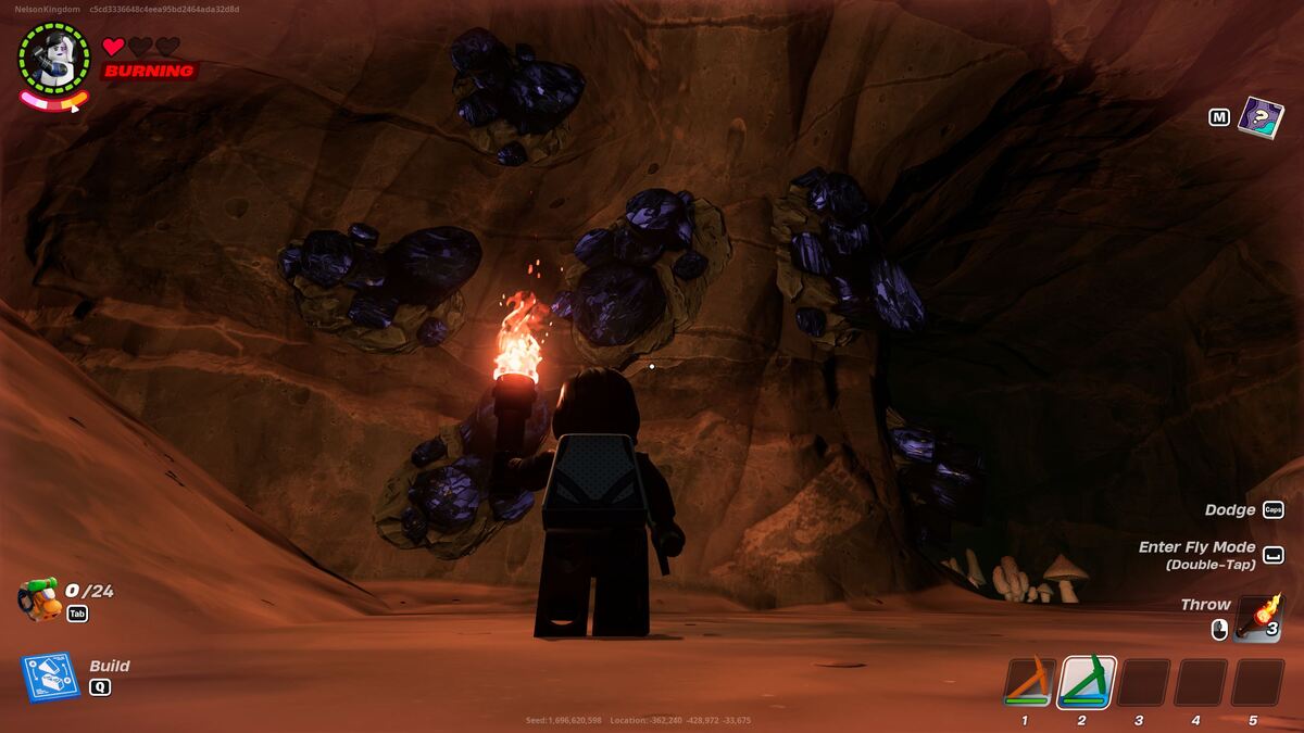 LEGO Fortnite : Comment trouver de l'obsidienne