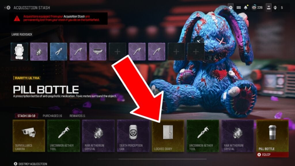 Journal verrouillé dans MW3 Zombies - MWZ