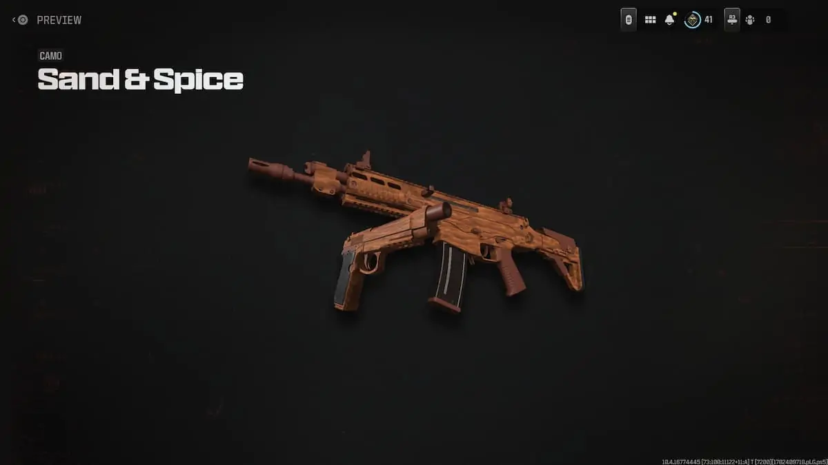 Modern Warfare 3 Sable et épices