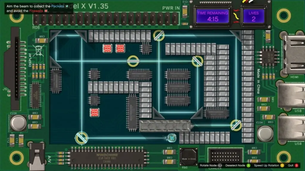 Mini-jeu de piratage