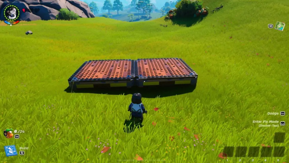 Étape 1 pour fabriquer un dirigeable en Lego Fortnite