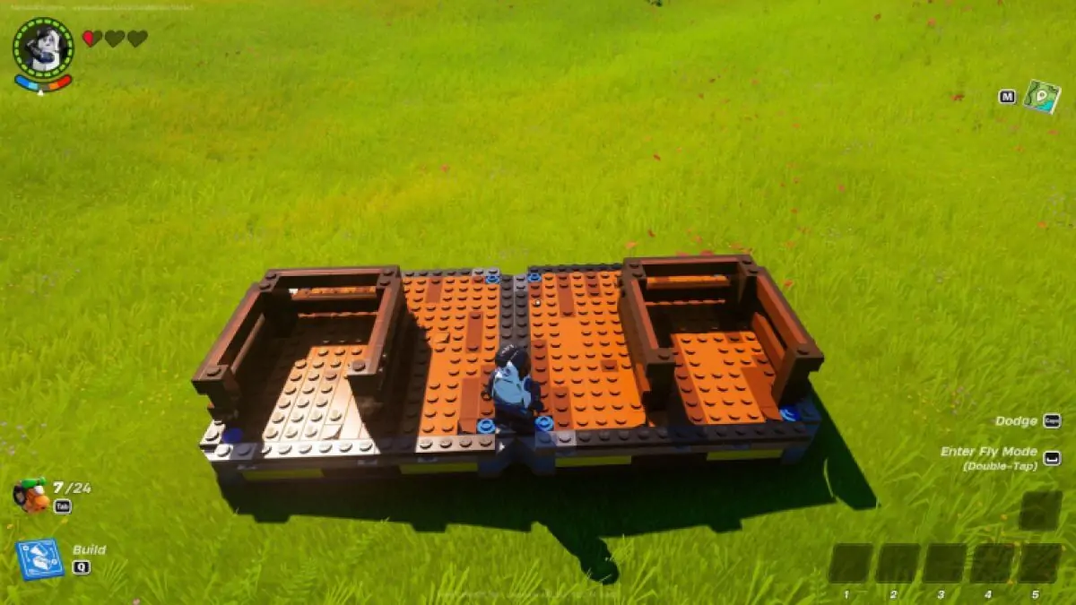Étape 2 pour fabriquer un dirigeable en Lego Fortnite