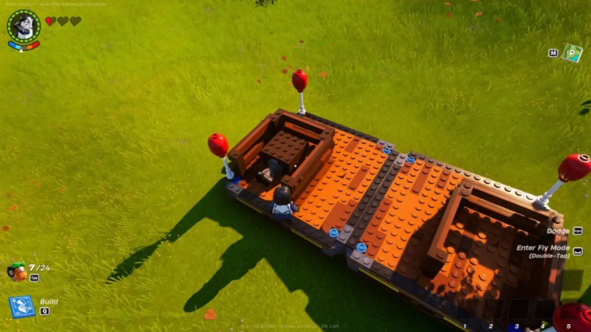 Étape 4 pour fabriquer un dirigeable en Lego Fortnite