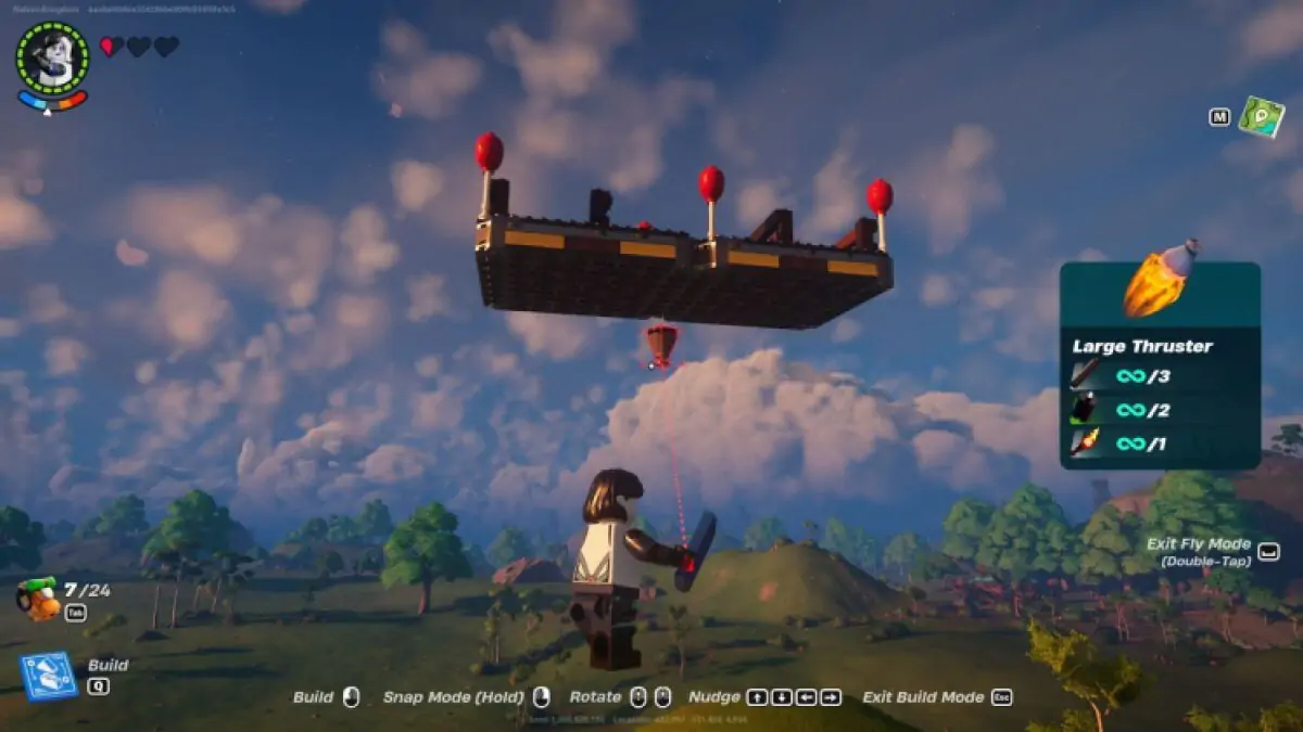 Étape 5 pour fabriquer un dirigeable en Lego Fortnite