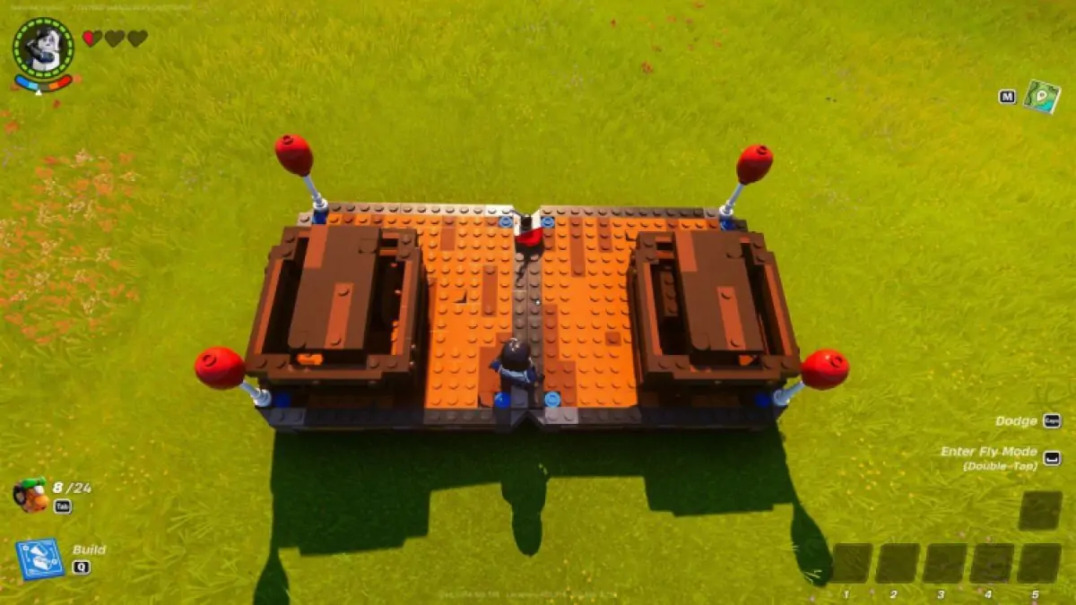 Étape 6 pour fabriquer un dirigeable en Lego Fortnite