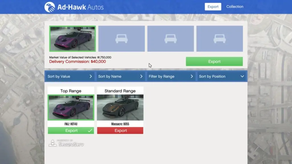 Menu Exporter