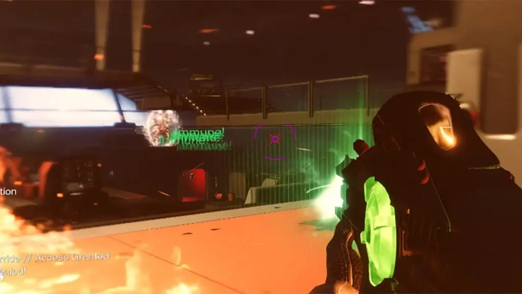Atteindre le Nexus de commandement Warsat