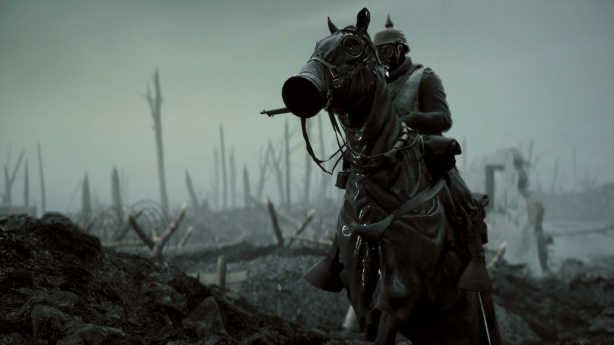 Battlefield 1 Joueur sur un cheval1