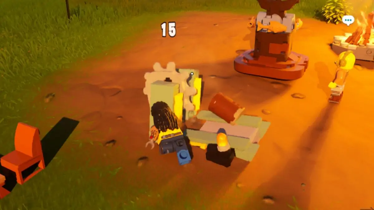Station de rupture dans Lego Fortnite