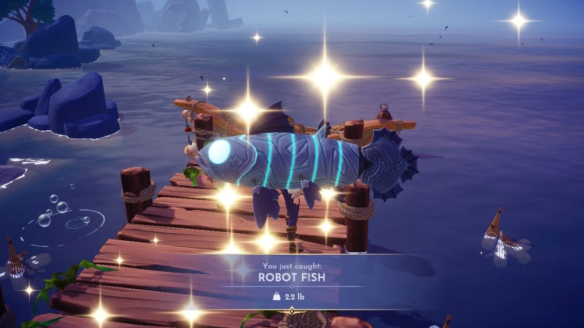 Disney Dreamlight Valley : Comment obtenir des poissons robots