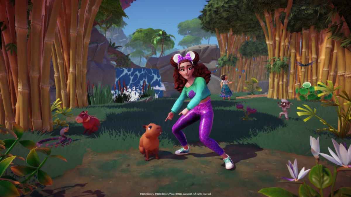 Capybara d'extension A Rift In Time de Disney Dreamlight Valley