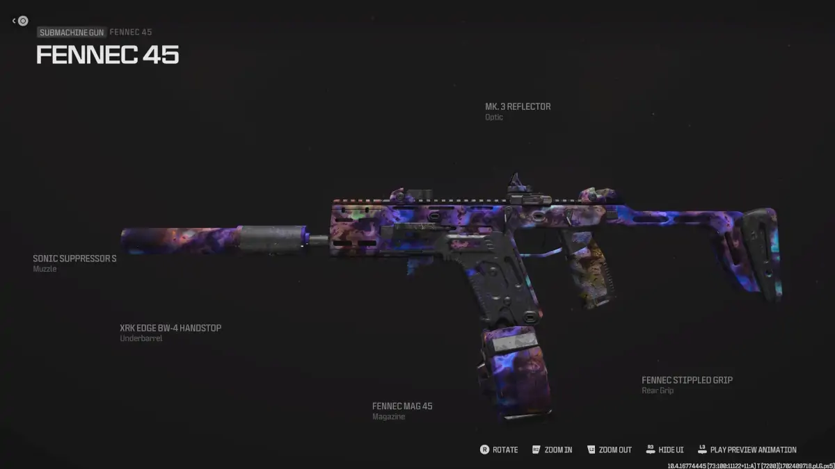Meilleure construction de Fennec 45 pour MW3 Warzone