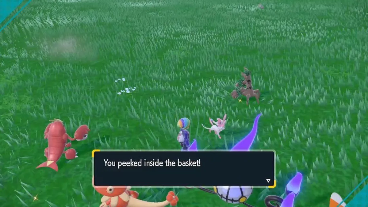 Pokémon : Écarlate et Violet - Comment corriger le bug manquant de la table de pique-nique