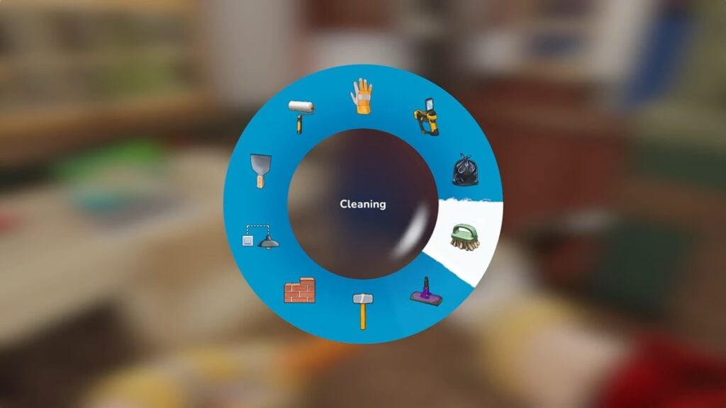 Outils de nettoyage dans House Flipper 2