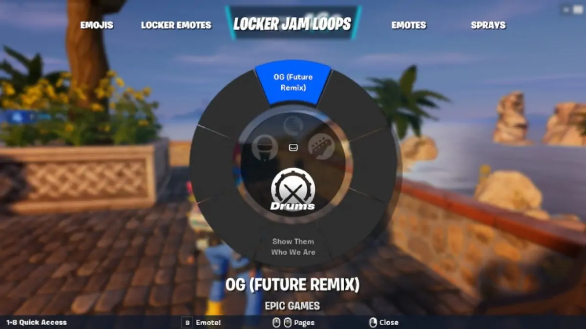 Comment effectuer des boucles d’émoticônes Fortnite Festival Jam