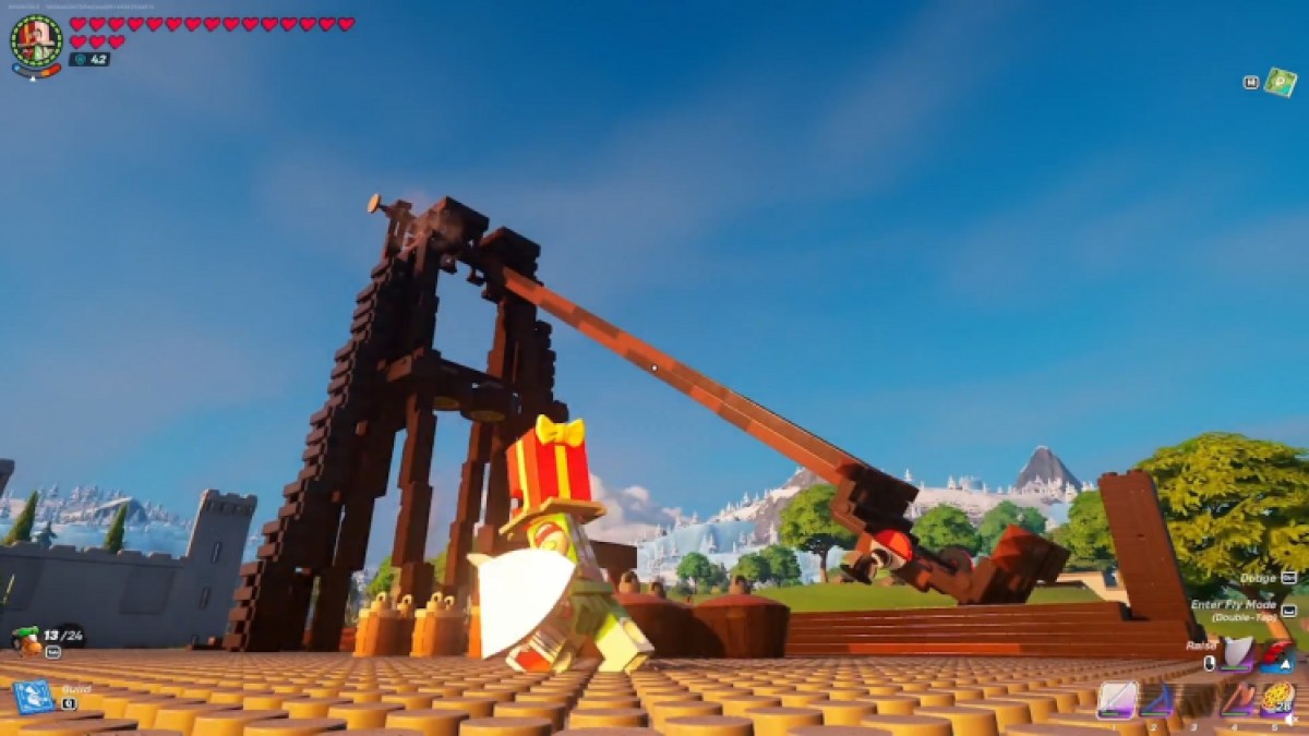Catapulte Lego Fortnite