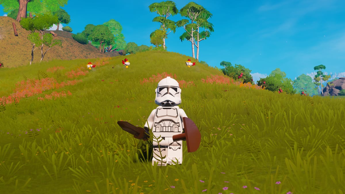 Lego Fortnite : Fabriquer une épée courte dans un monde de survie