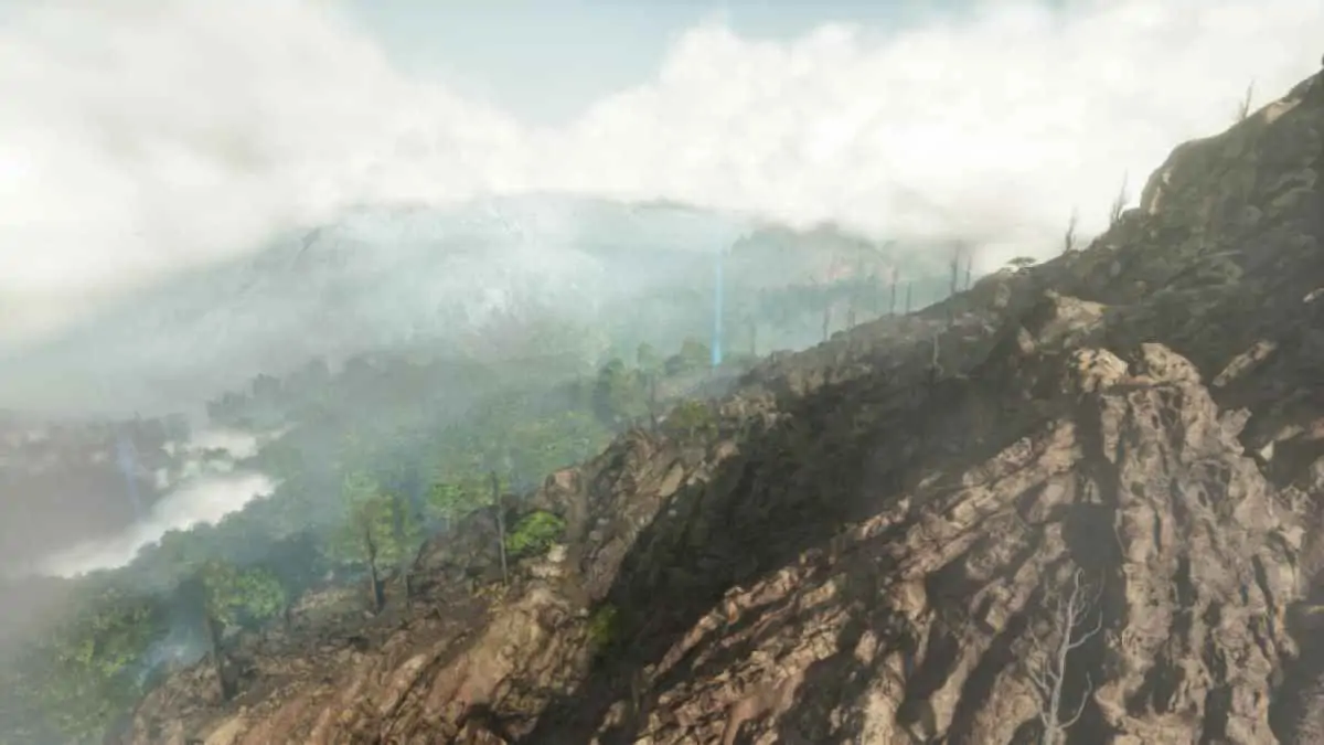 Montagne dans Ark Survival Ascended