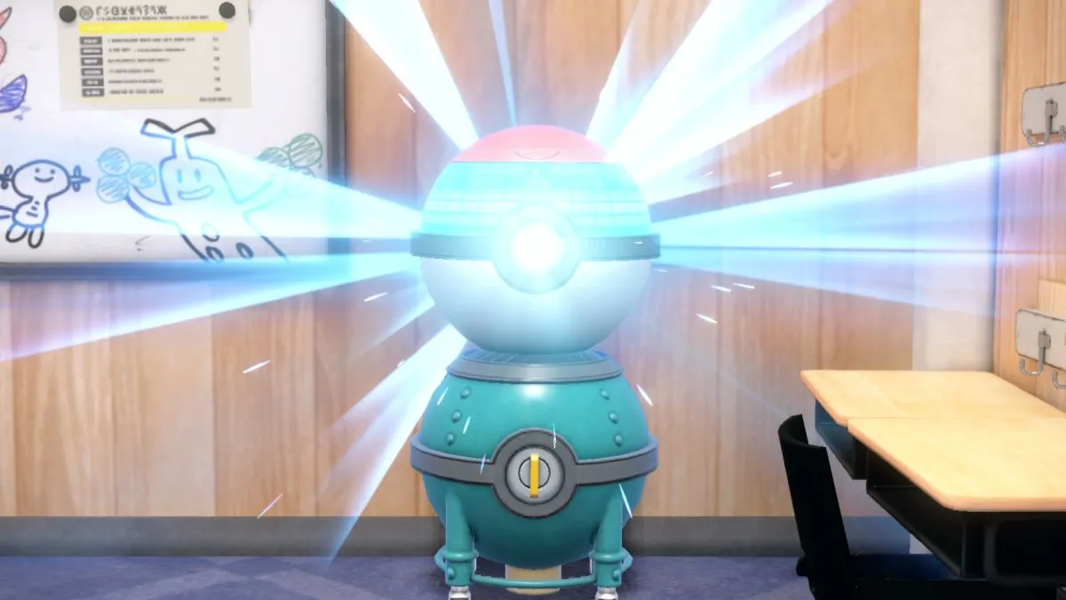 Pokemon : Scarlet et Violet - The Indigo Disk - Débloquer l'imprimante d'objets