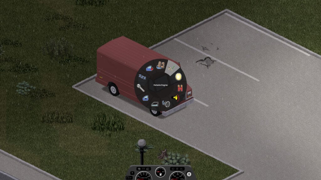 projet zomboïde hotwire