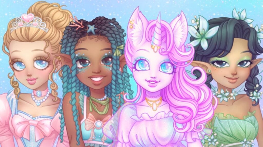 Royale High : plusieurs personnages