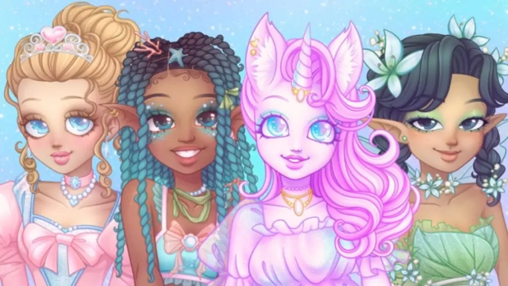 Royale High : plusieurs personnages