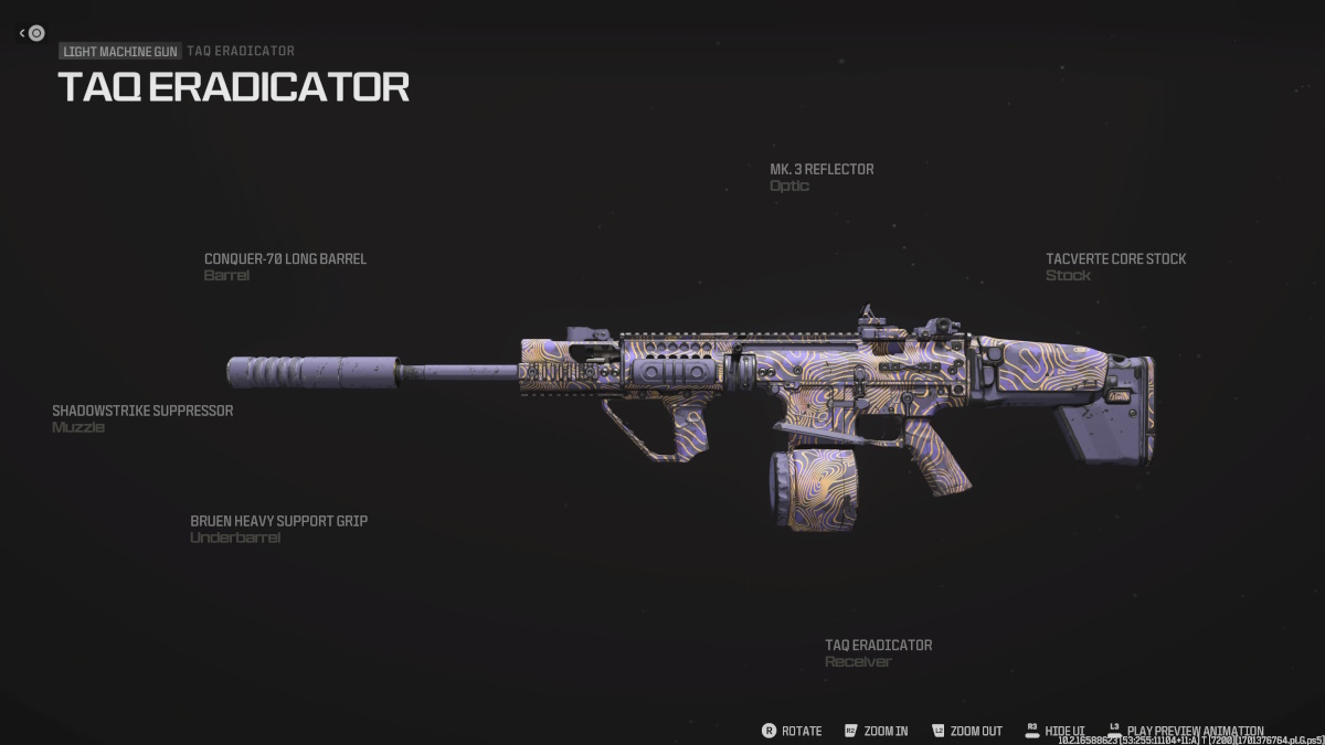 Meilleure version de TAQ Eradicator dans MW3 : pièces jointes, chargement et avantages