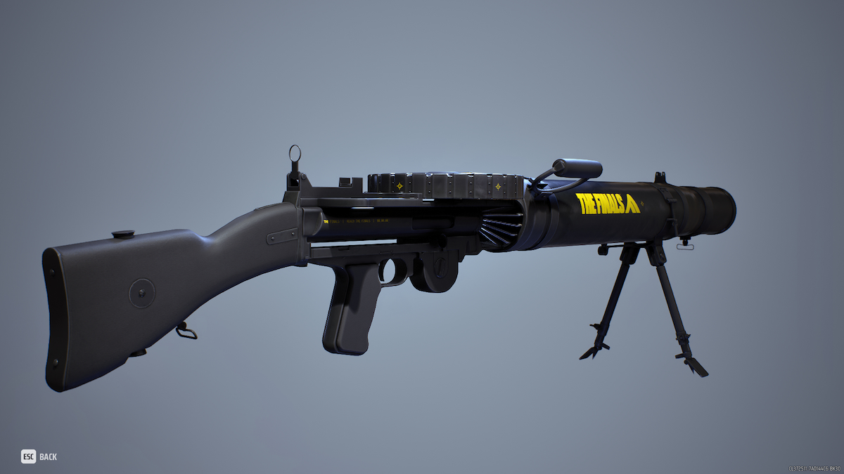 La finale Lewis Gun