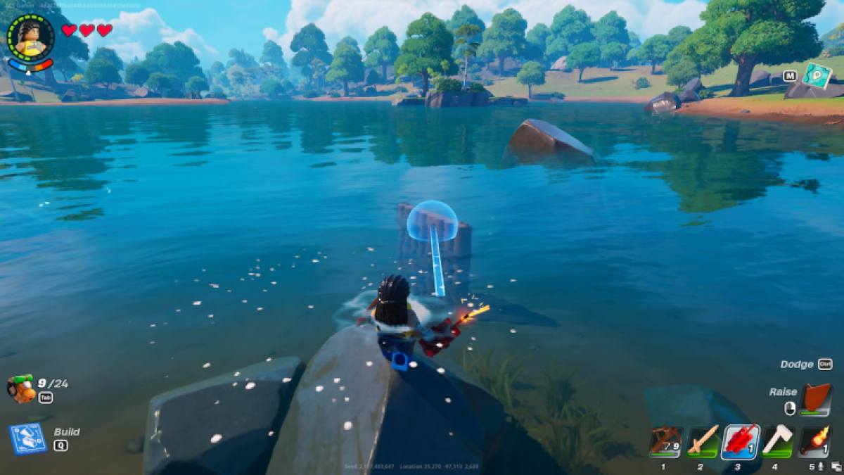Utiliser Dynamite dans Lego Fortnite