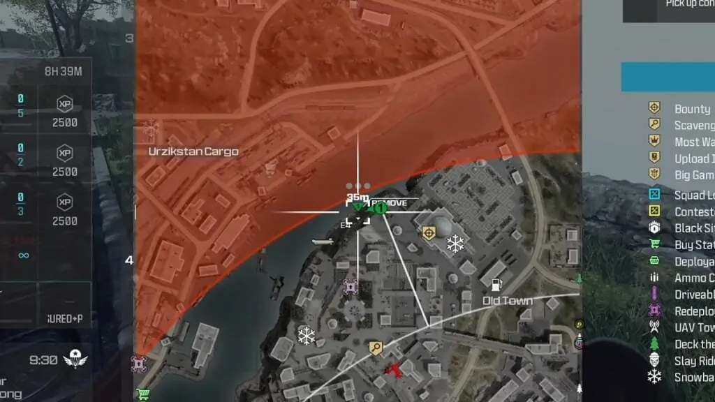 Emplacement de Krampus dans Warzone