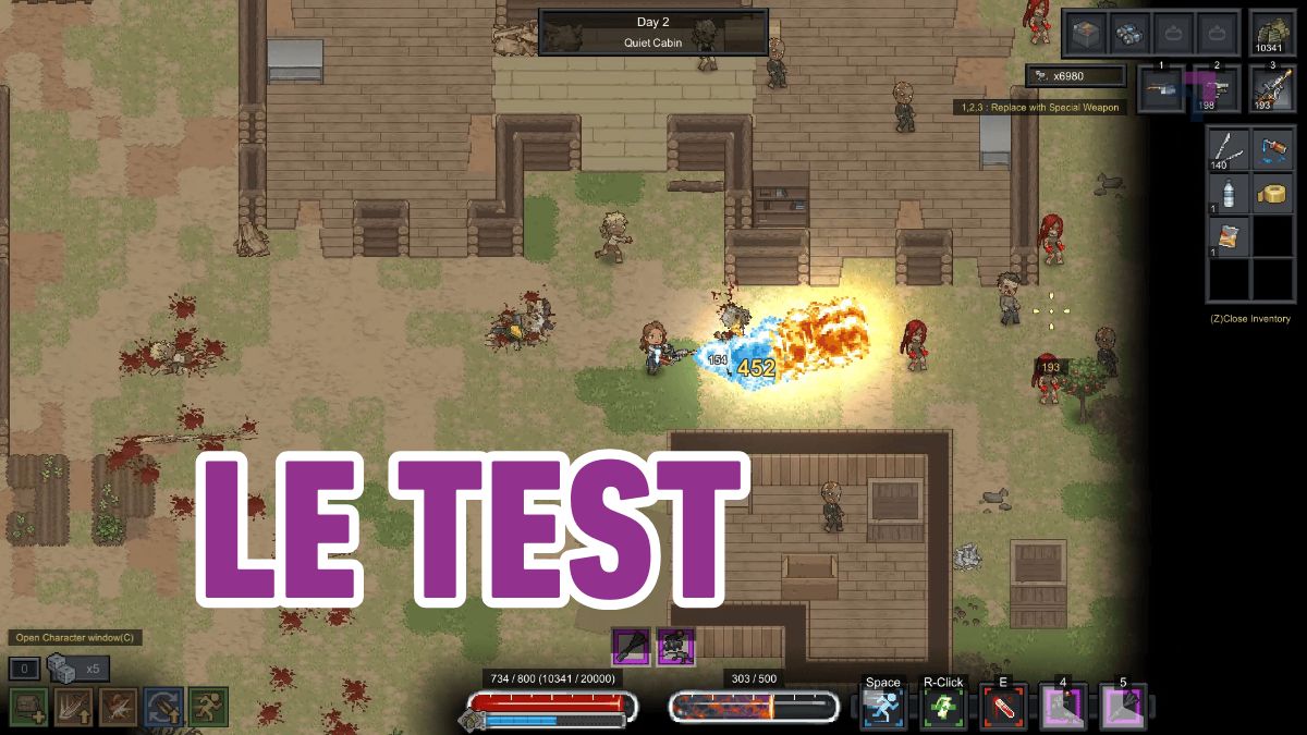 Test de Nearly Dead - Live and Let die