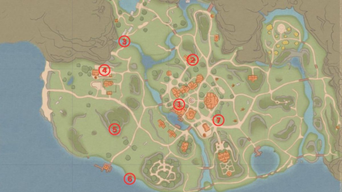 Où trouver tous les emplacements des coffres Winterlights sur la carte de Palia
