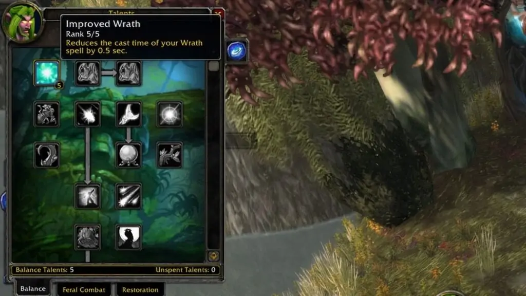 Talents de druide WoW SoD